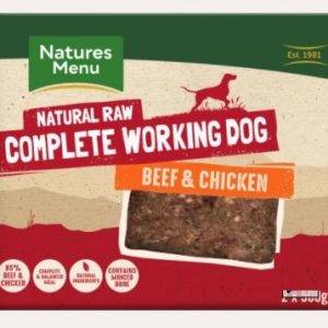 Natures Menu Complete working dog Beef & Chicken